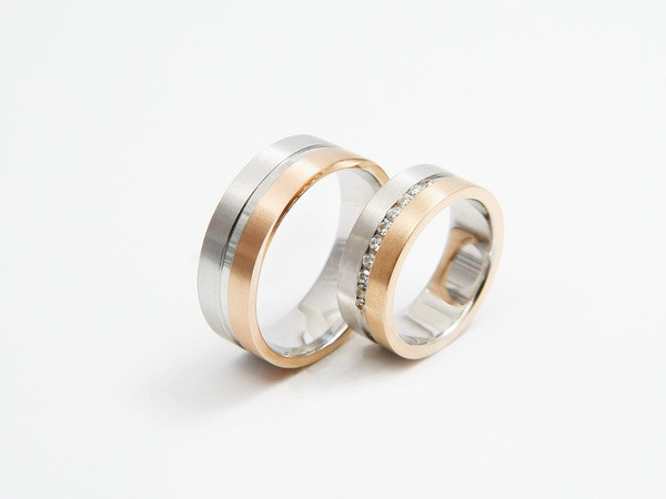 Srebrni poročni prstani