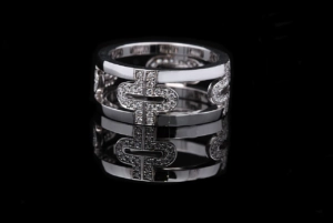 Unikatni prstan iz belega zlata s 96 briljanti – popolno božično darilo 1 IMG 1221